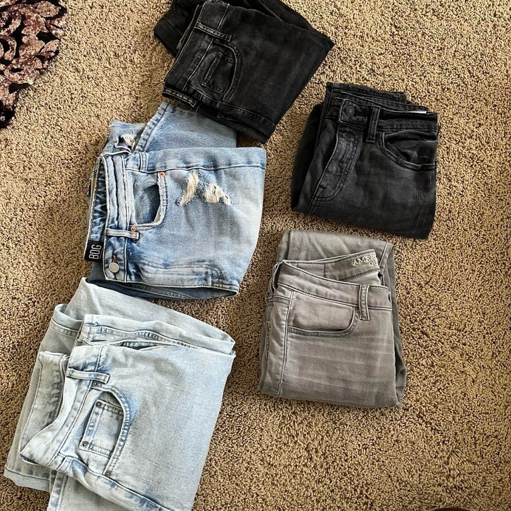 Assorted Denim Jeans Collection